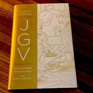 JGV, A Life in 12 Recipes by Jean-Georges Vongerichten, Autographed
